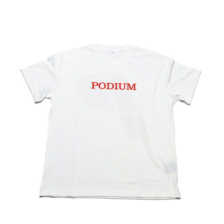 PODIUM Logo Tee - Championship White