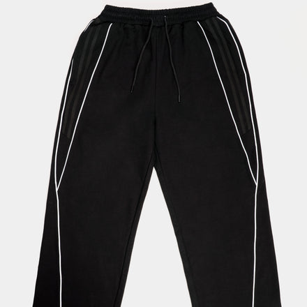 Burnout Reflective Striped Sweatpants