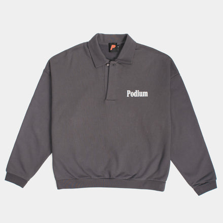 Paddock Fleece Polo Sweatshirt